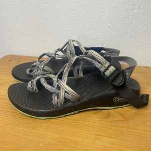 Chaco ZX3 Outdoor Sandals Purple/Grey Womens 7